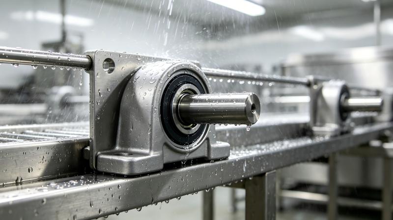 Food processing bearing application requiring food-grade EP AW lubricant additive technology